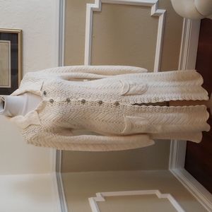 Vintage Halogen croched duster